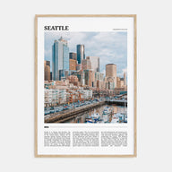 Seattle Travel Color No 1 Poster