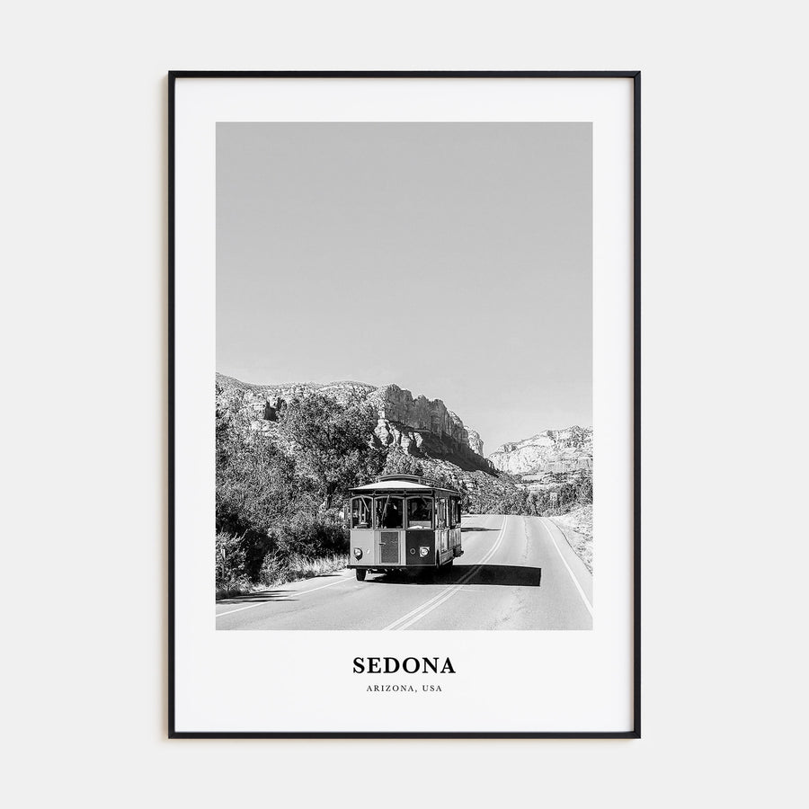 Sedona Portrait B&W Poster