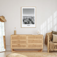 Sendai Portrait B&W Poster