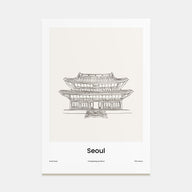 Seoul Drawn No 2 Poster