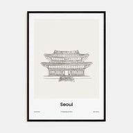 Seoul Drawn No 2 Poster