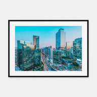Seoul Landscape Color Poster