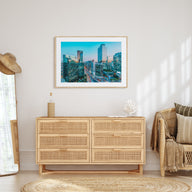 Seoul Landscape Color Poster