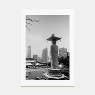 Seoul Photo B&W No 2 Poster