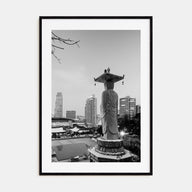 Seoul Photo B&W No 2 Poster