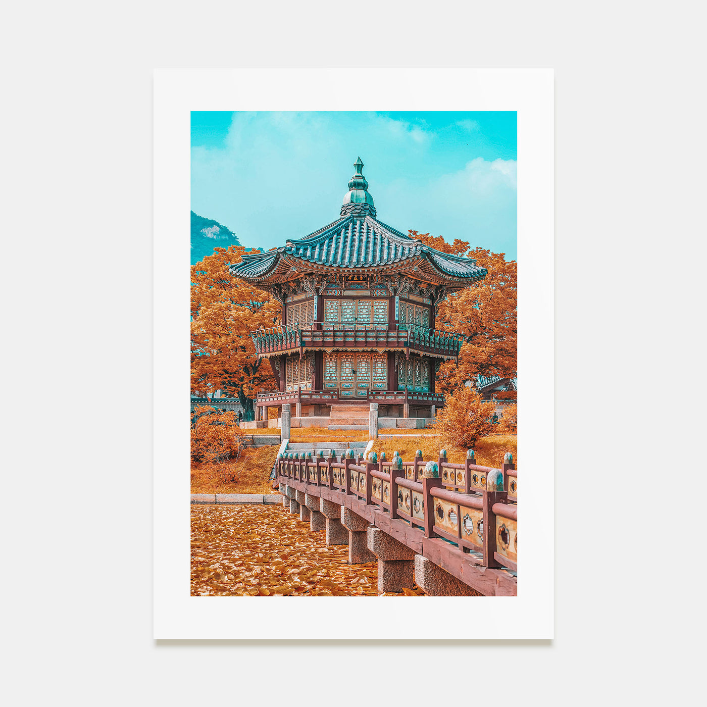 Seoul Photo Color No 2 Poster