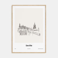 Seville Drawn Poster
