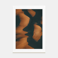 Shadow Sand Dunes Photo Color Poster