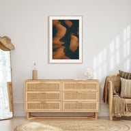 Shadow Sand Dunes Photo Color Poster