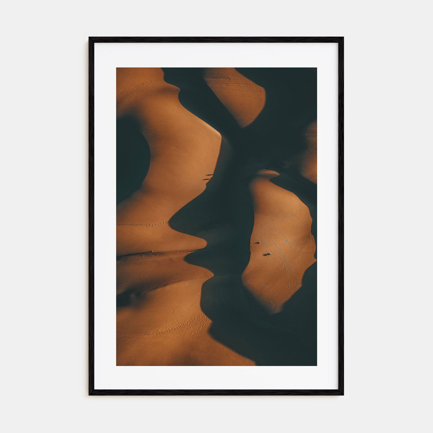 Shadow Sand Dunes Photo Color Poster