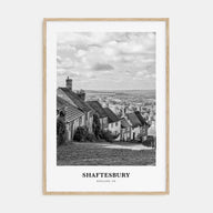 Shaftesbury Portrait B&W Poster