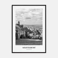 Shaftesbury Portrait B&W Poster