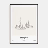 Shanghai Drawn Poster