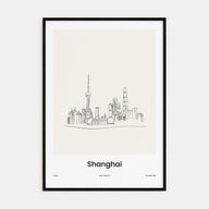 Shanghai Drawn Poster