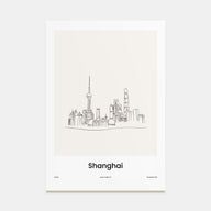 Shanghai Drawn Poster