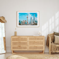 Shanghai Landscape Color Poster