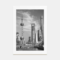 Shanghai Photo B&W Poster