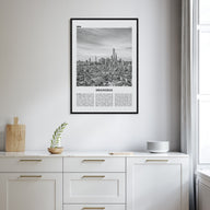 Shanghai Travel B&W No 3 Poster