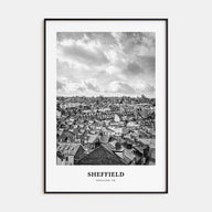Sheffield Portrait B&W Poster