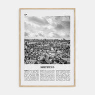 Sheffield Travel B&W Poster