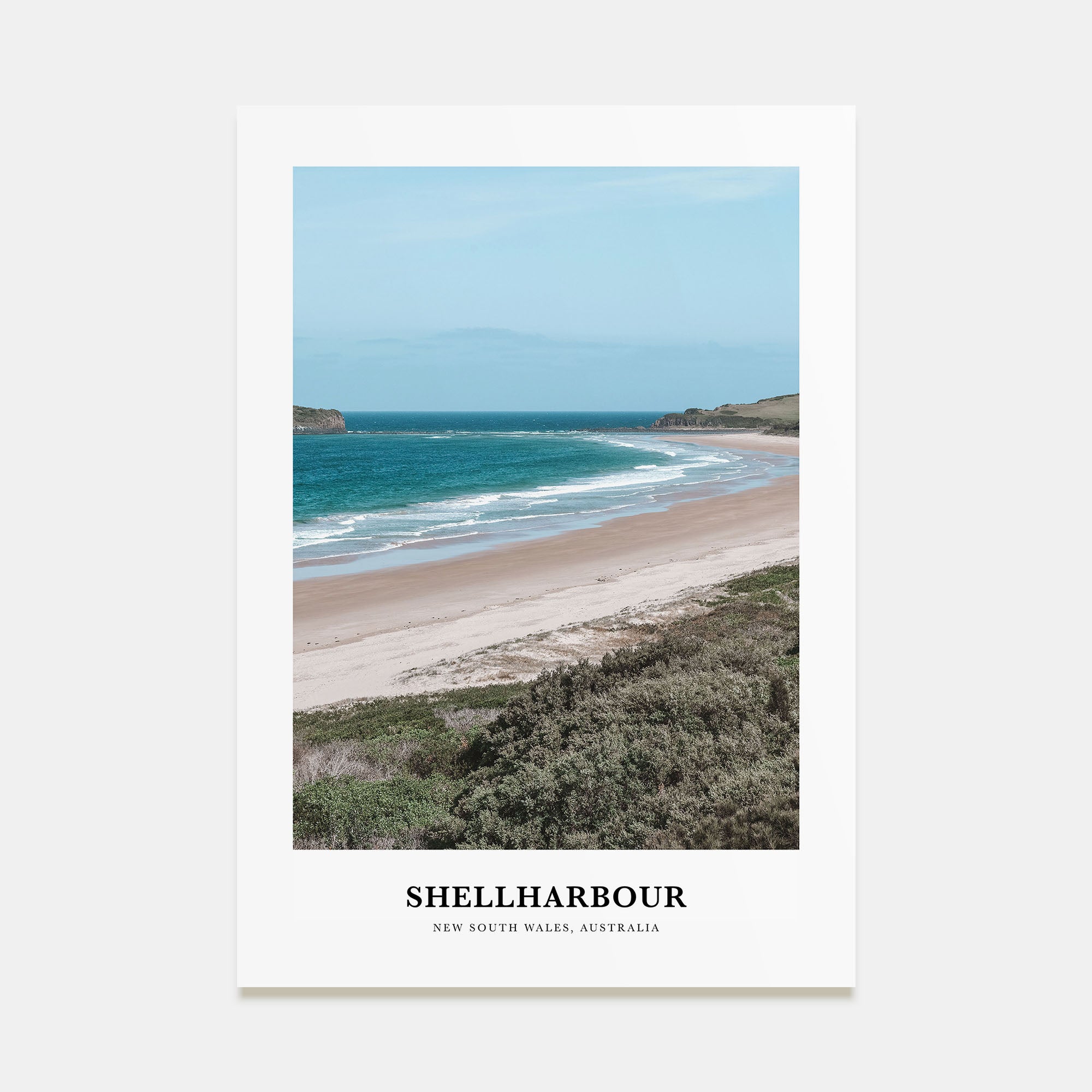 Shellharbour Portrait Color Poster