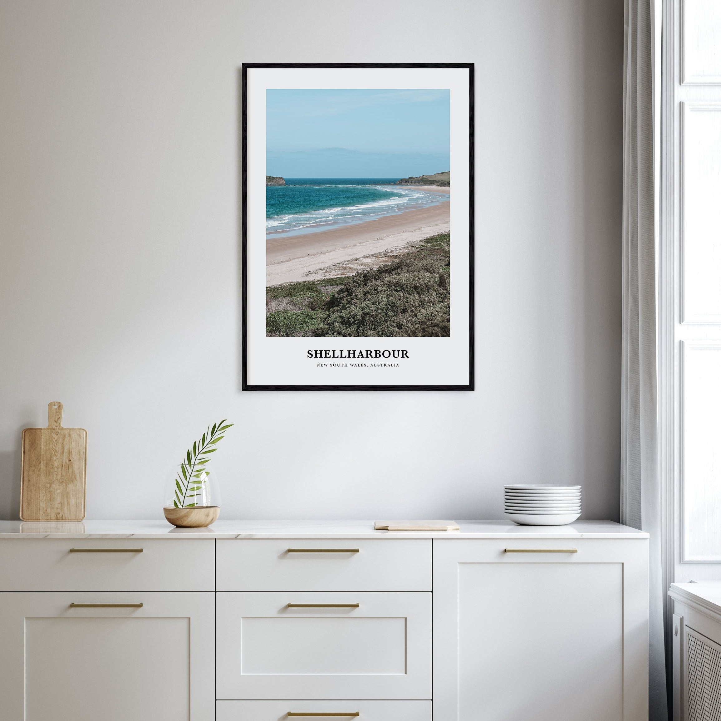 Shellharbour Portrait Color Poster