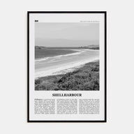 Shellharbour Travel B&W Poster