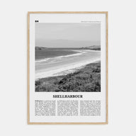 Shellharbour Travel B&W Poster