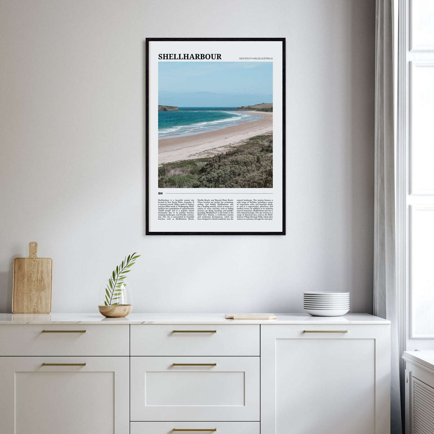 Shellharbour Travel Color Poster