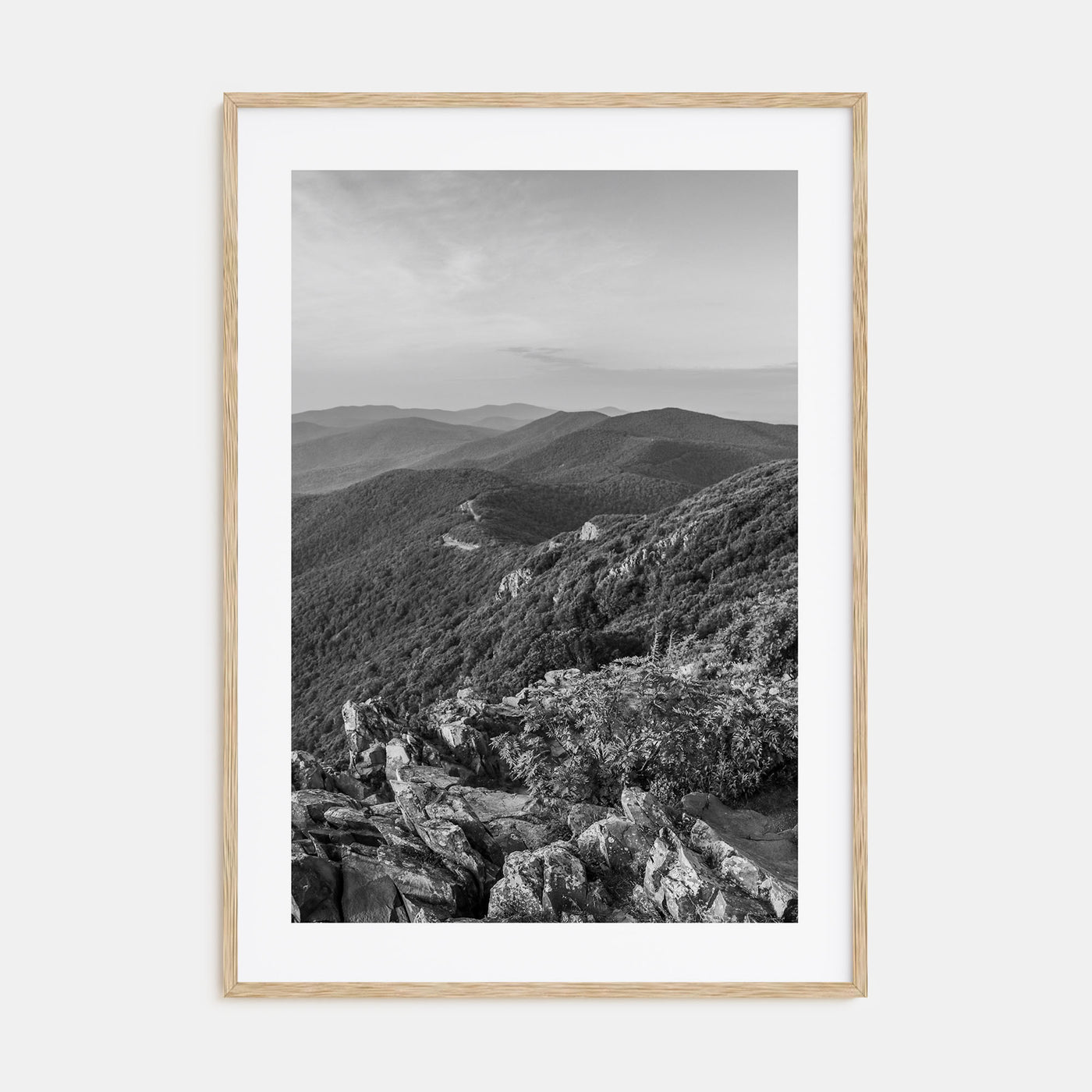 Shenandoah Photo B&W Poster