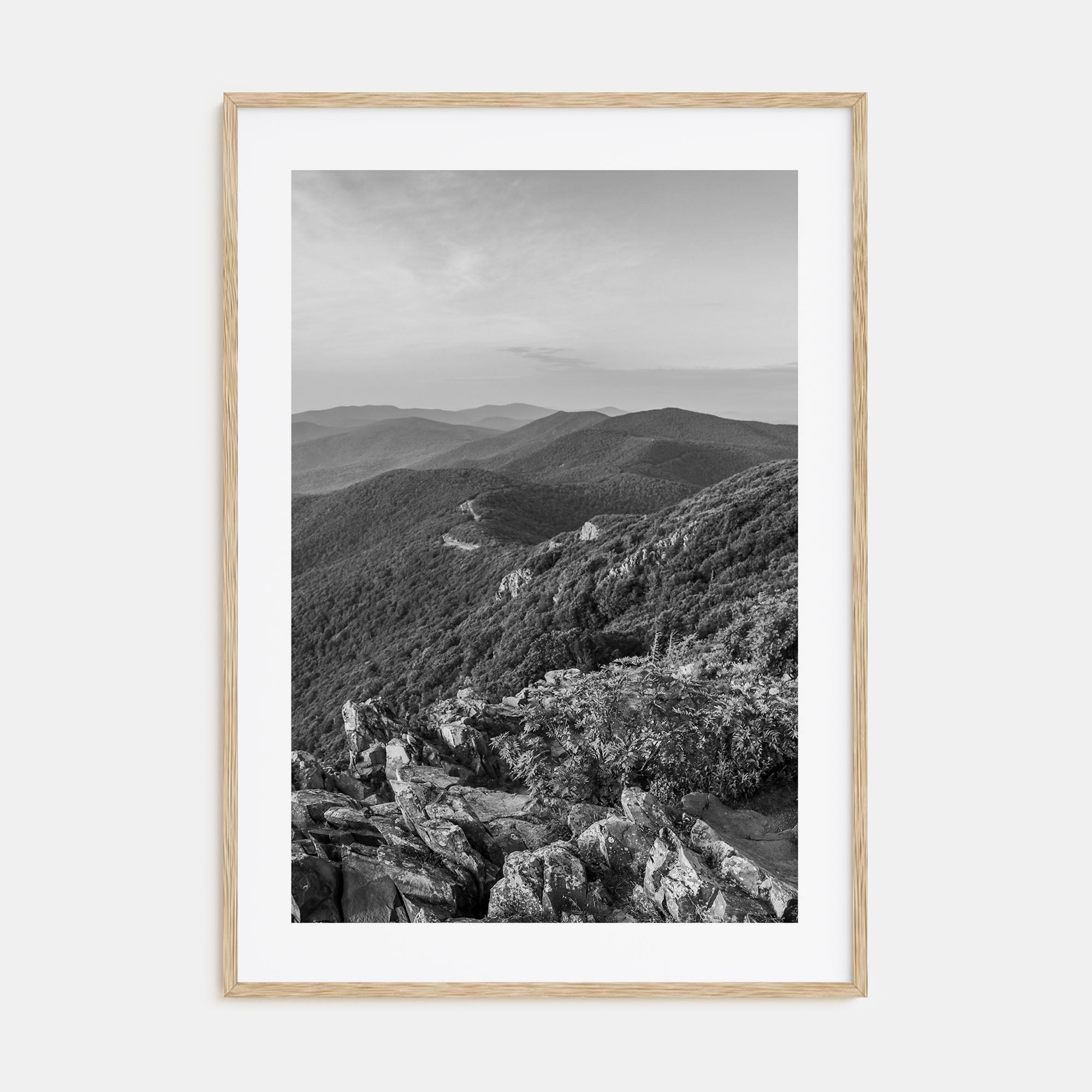 Shenandoah Photo B&W Poster