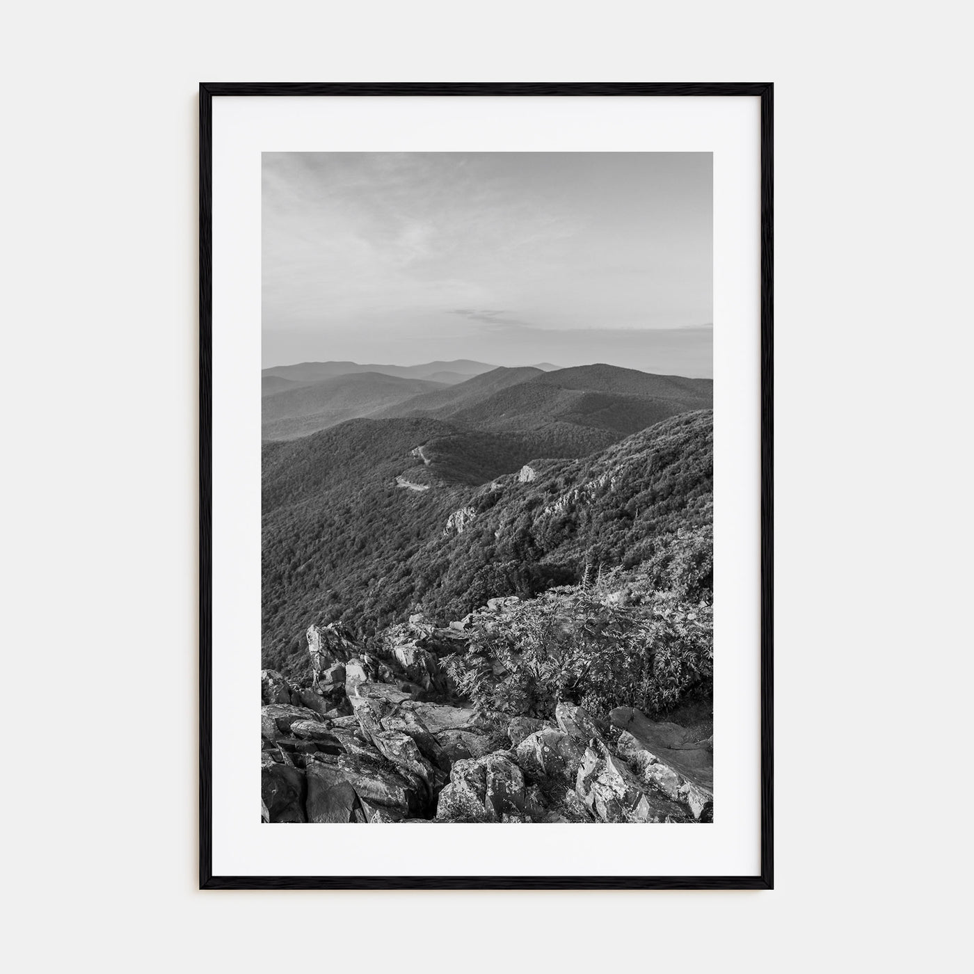 Shenandoah Photo B&W Poster
