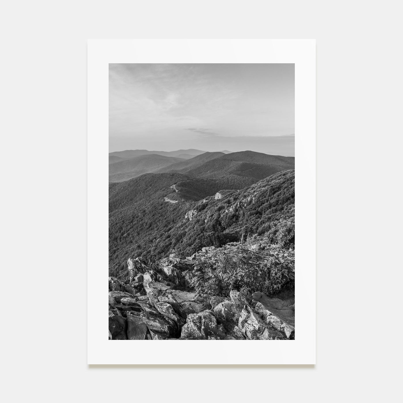 Shenandoah Photo B&W Poster
