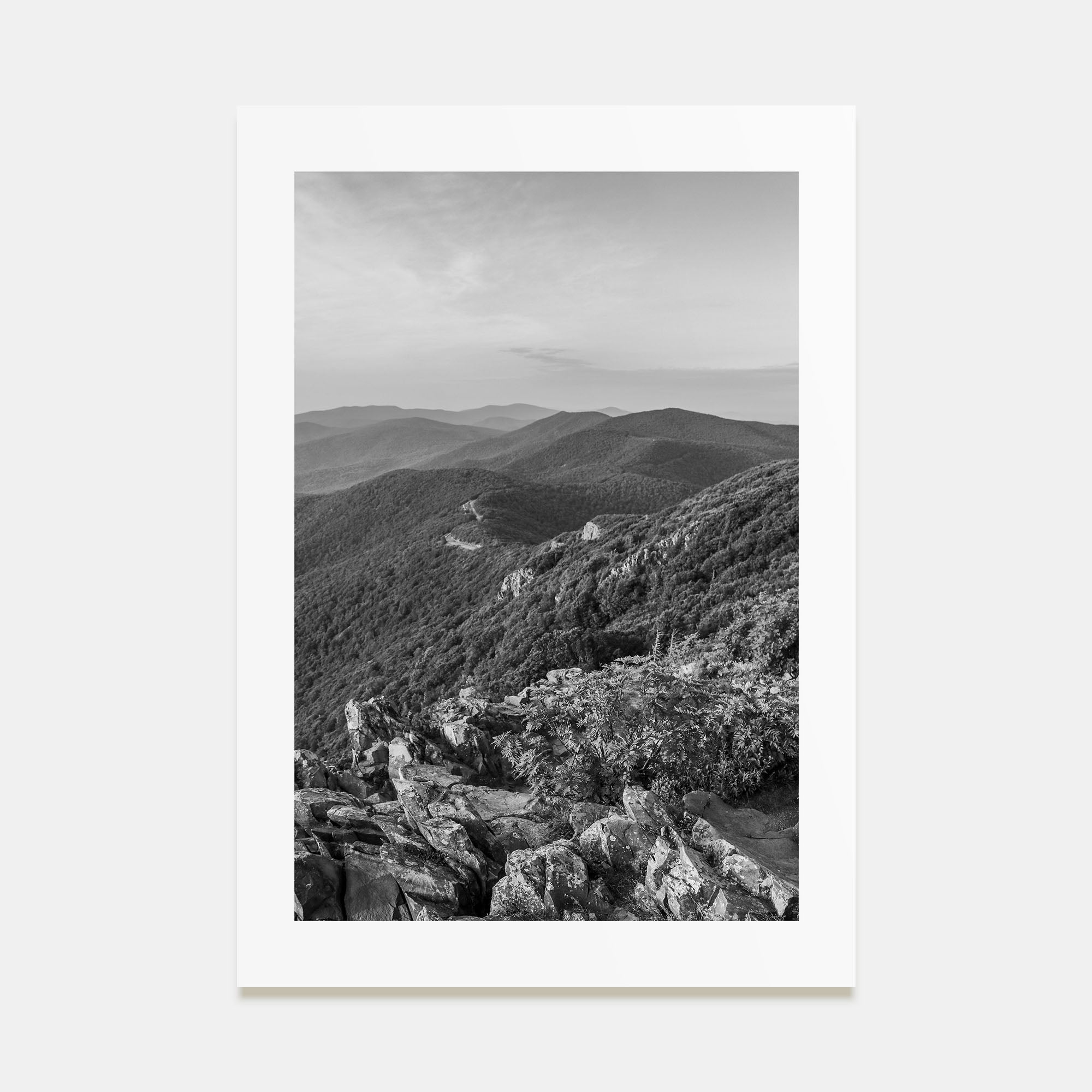 Shenandoah Photo B&W Poster