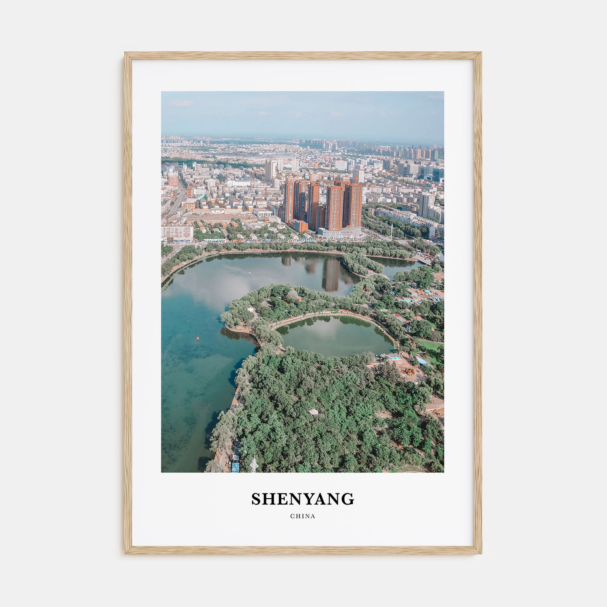 Shenyang Portrait Color Poster