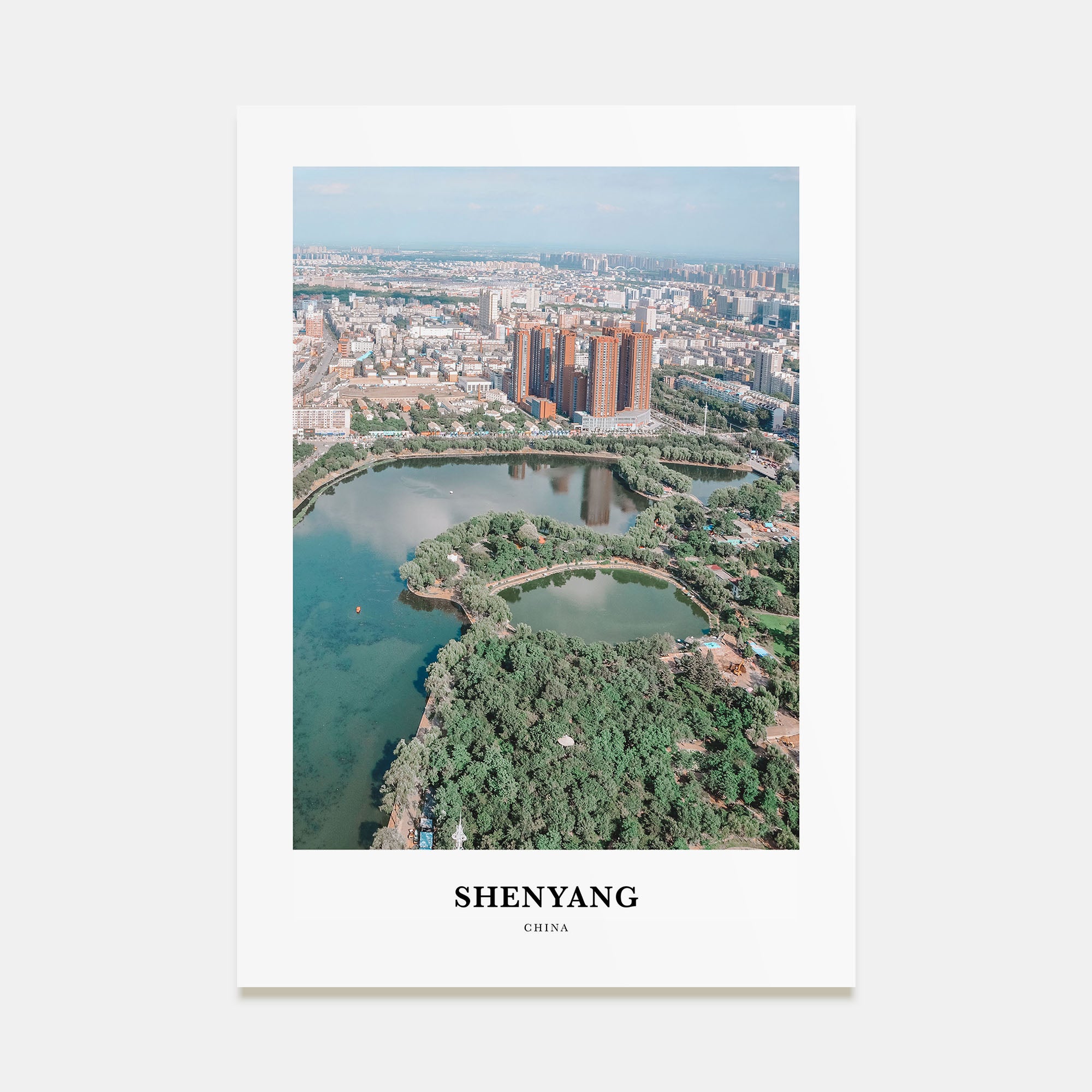 Shenyang Portrait Color Poster