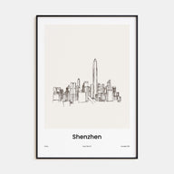Shenzhen Drawn Poster
