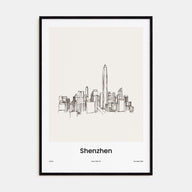 Shenzhen Drawn Poster