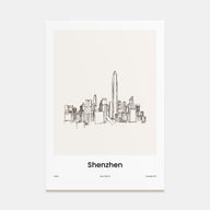 Shenzhen Drawn Poster