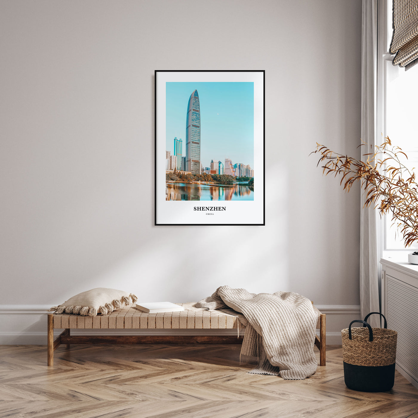 Shenzhen Portrait Color Poster