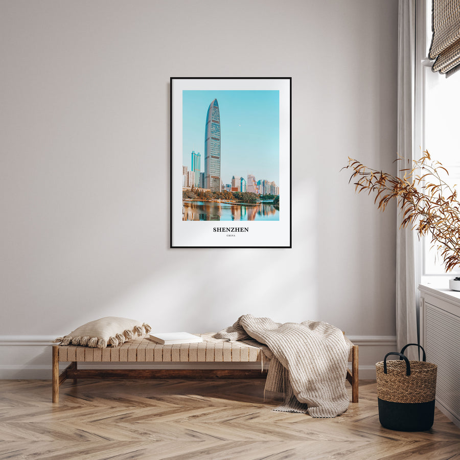 Shenzhen Portrait Color Poster