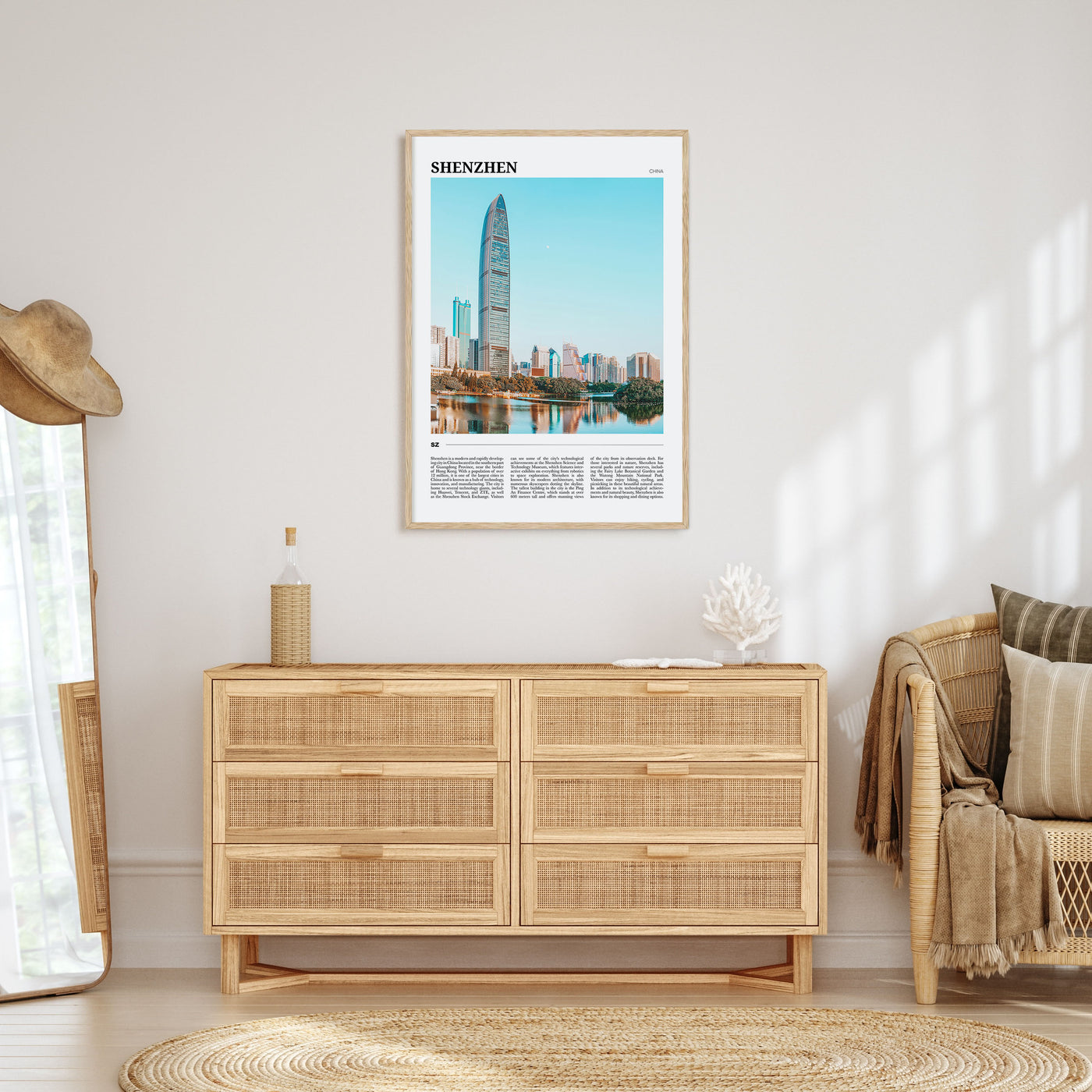 Shenzhen Travel Color Poster