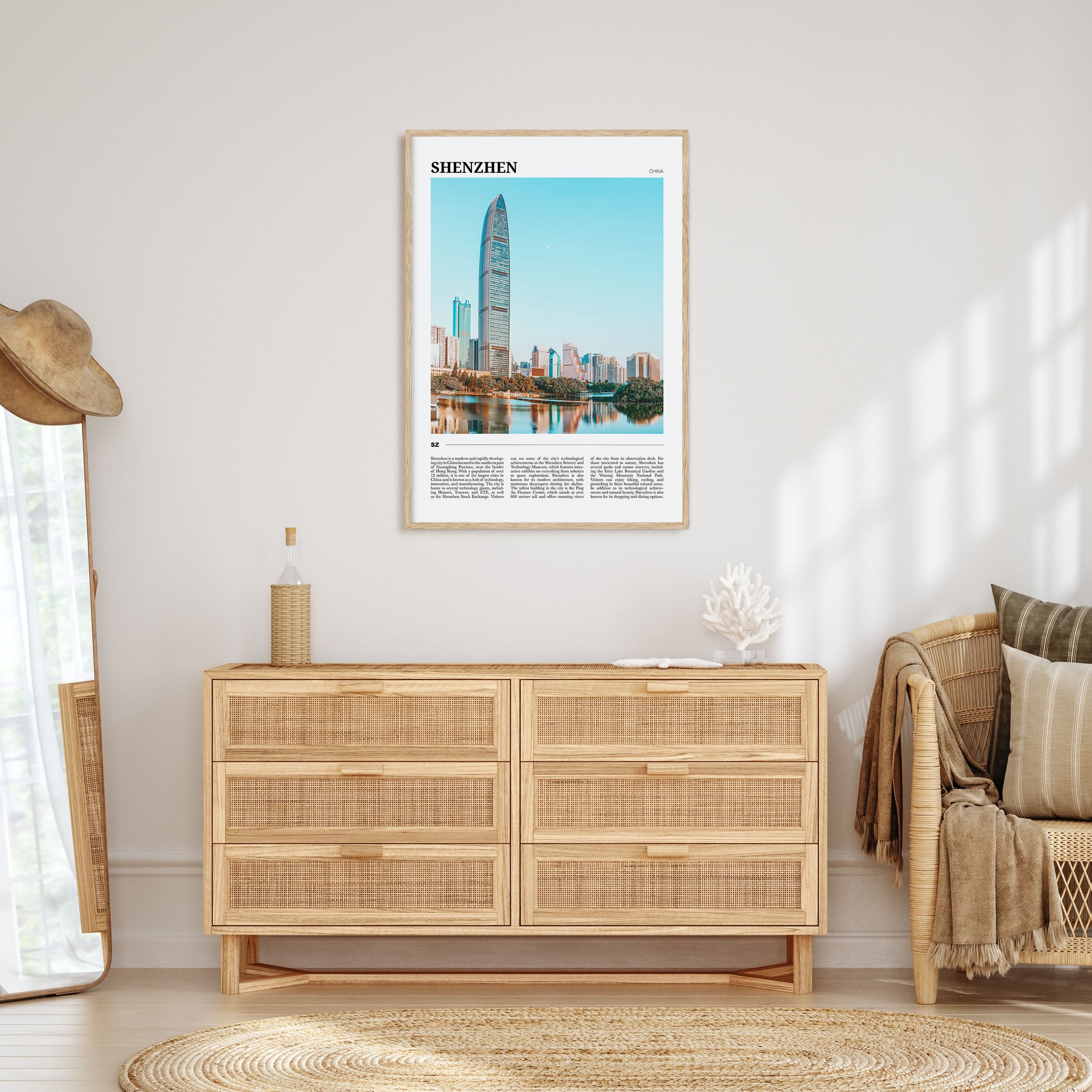 Shenzhen Travel Color Poster