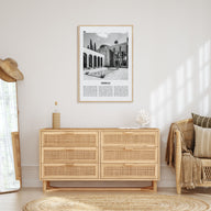 Shiraz Travel B&W Poster