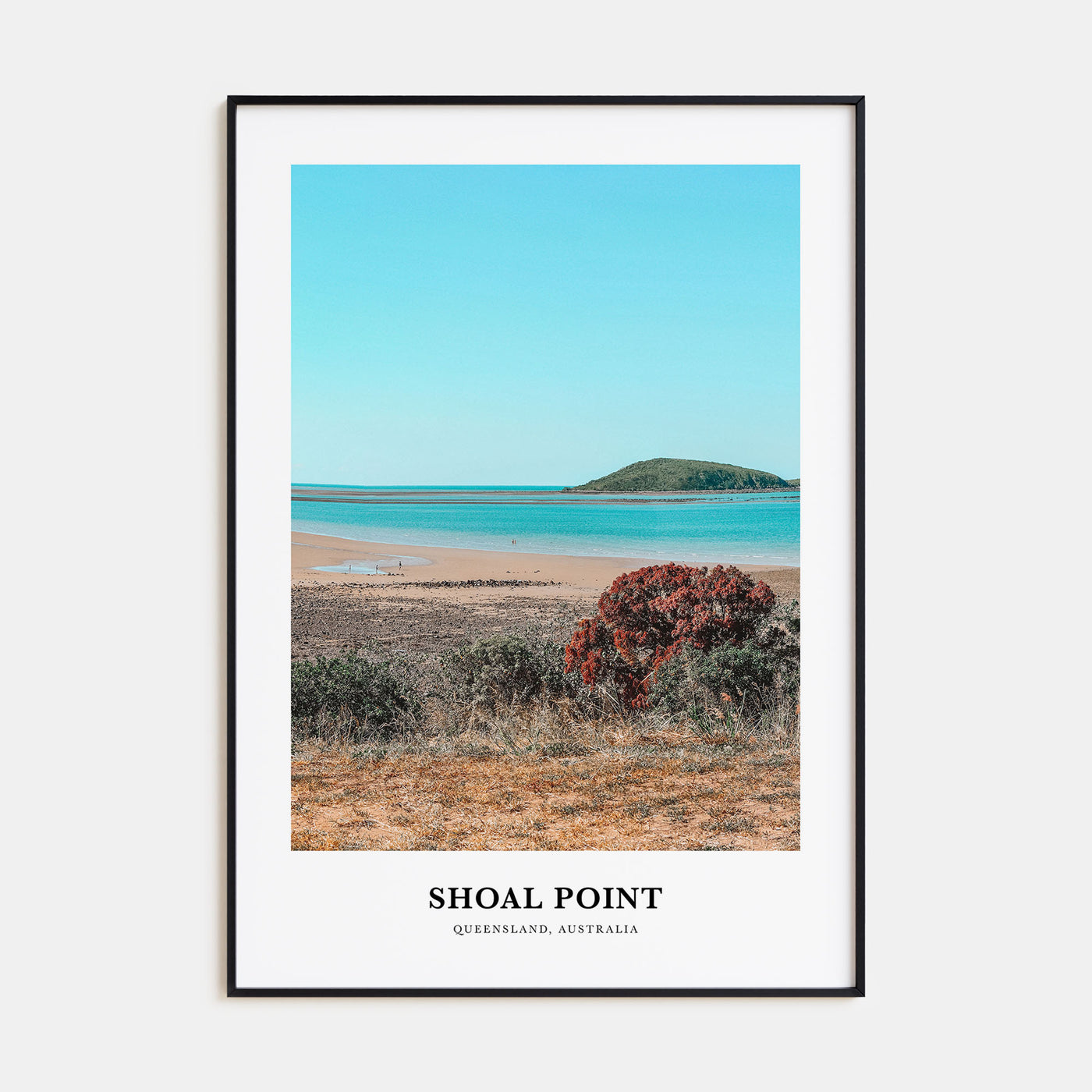 Shoal Point Portrait Color Poster