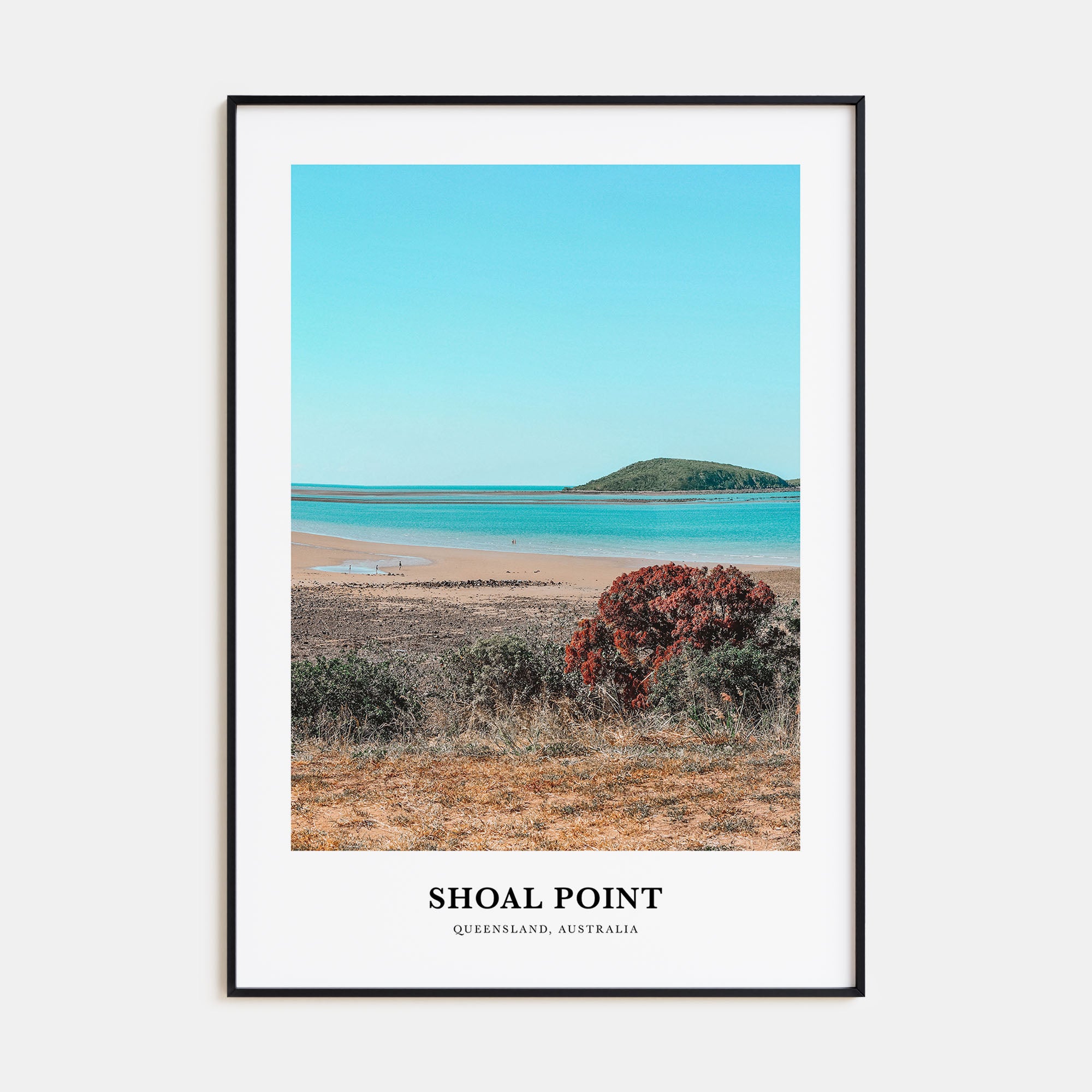 Shoal Point Portrait Color Poster