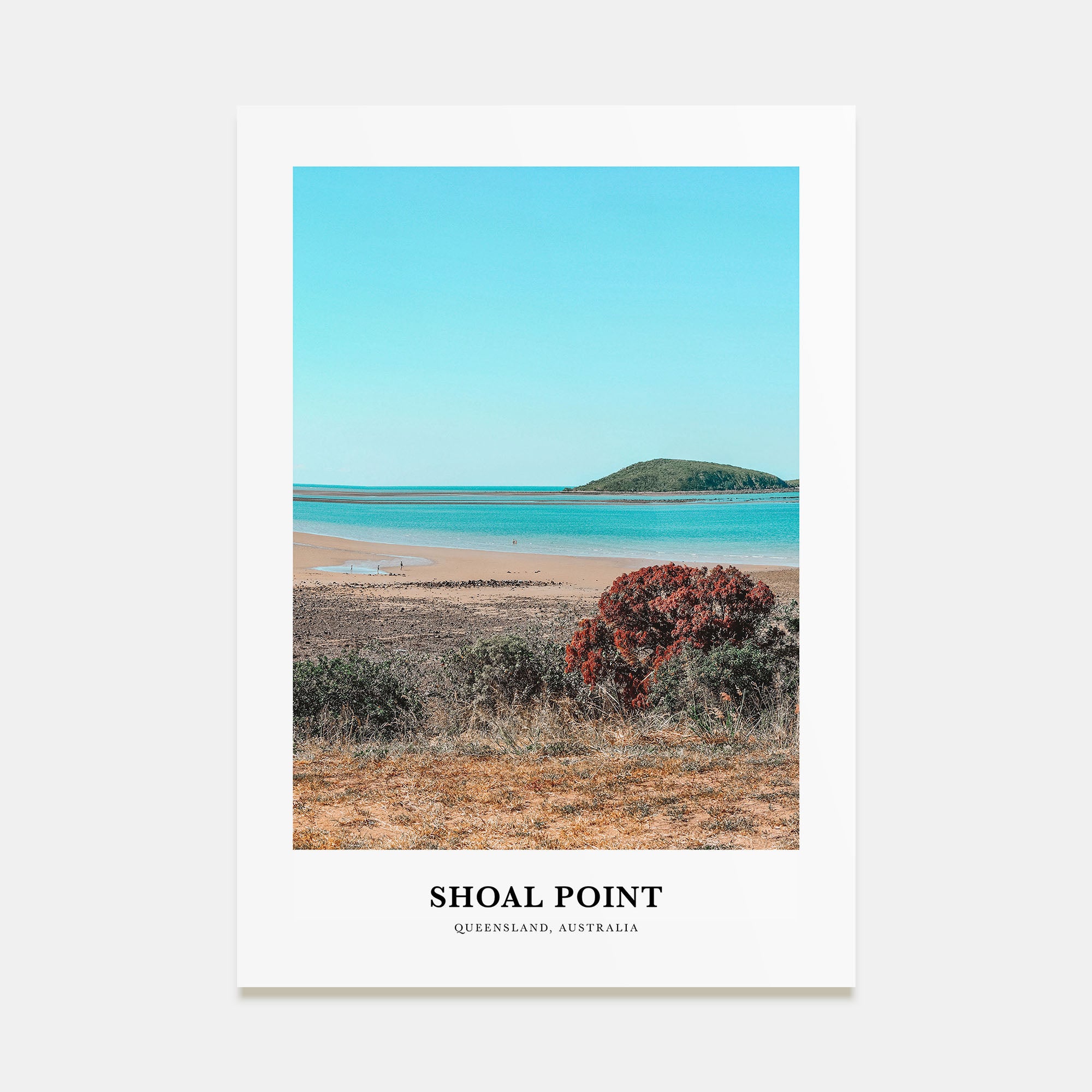 Shoal Point Portrait Color Poster
