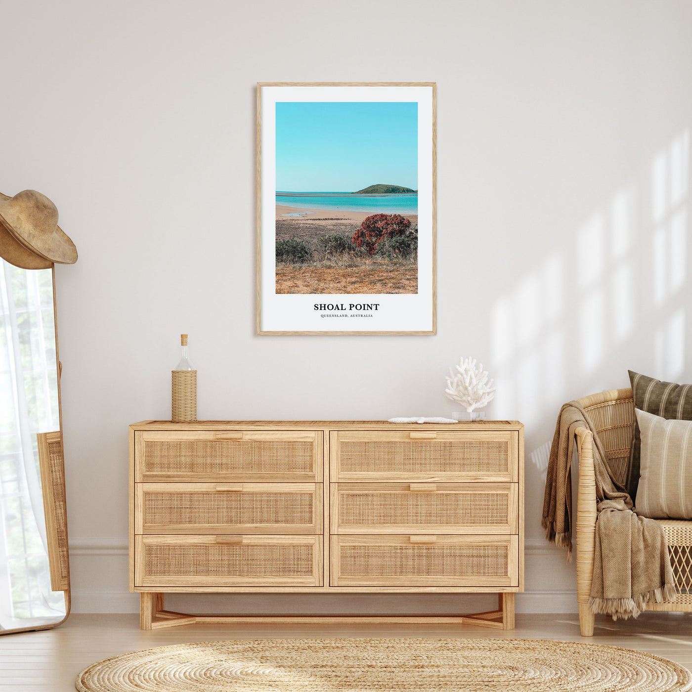 Shoal Point Portrait Color Poster