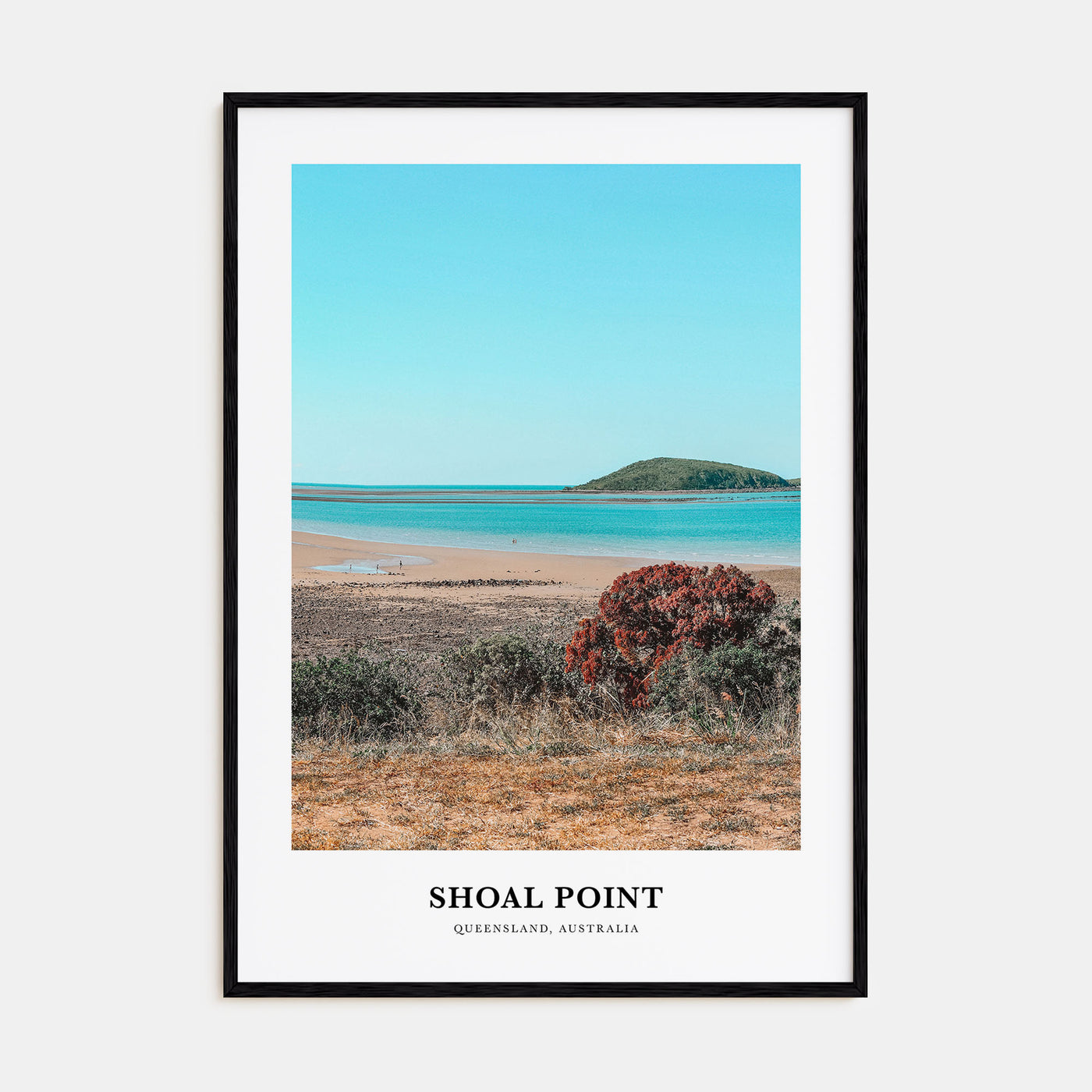 Shoal Point Portrait Color Poster