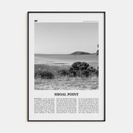 Shoal Point Travel B&W Poster